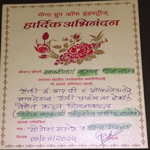 Happy Customer Feedback