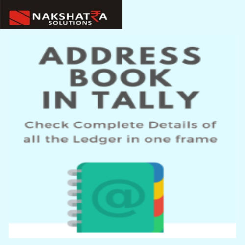 Address Book In Tally  Prime